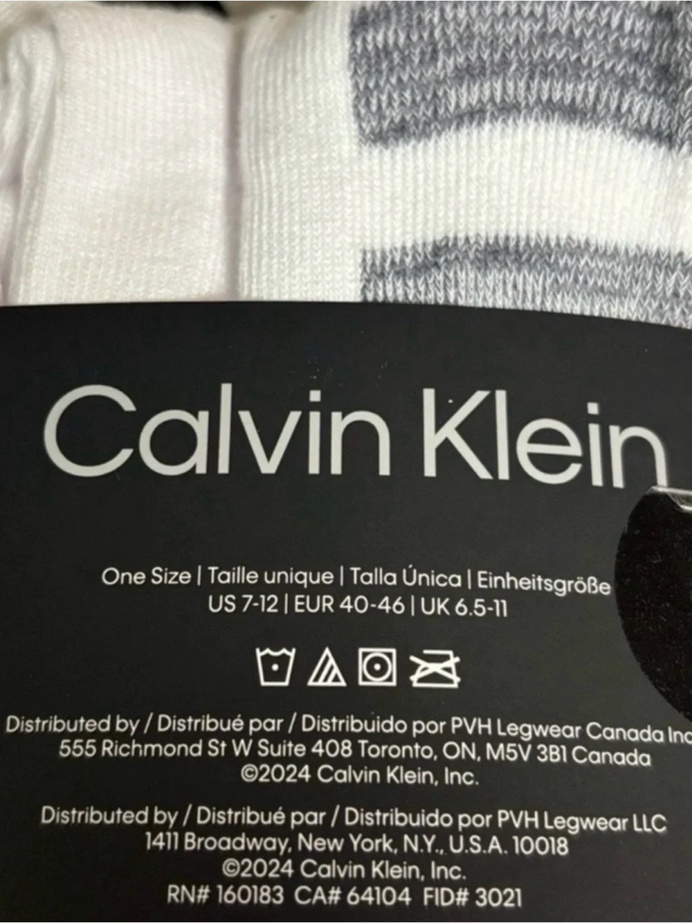 New Calvin Klein Socks Men’s 5 Pair Cushion Crew White Casual Preppy Activewear